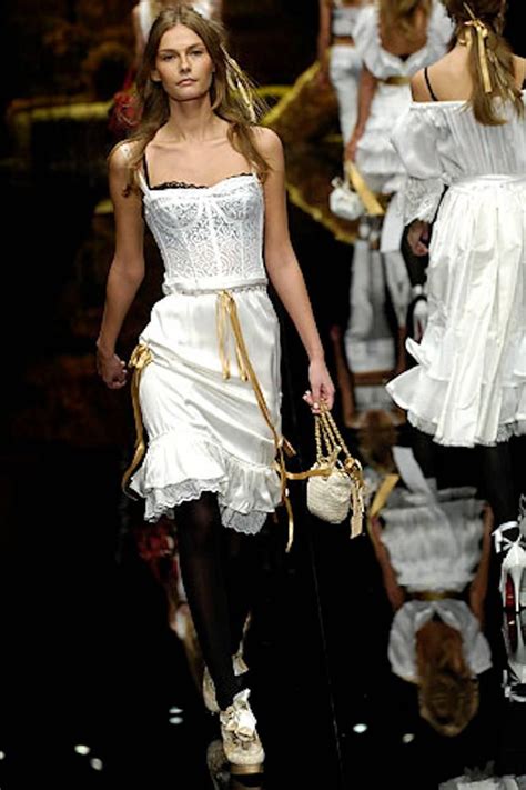 dolce and gabbana white corset dress